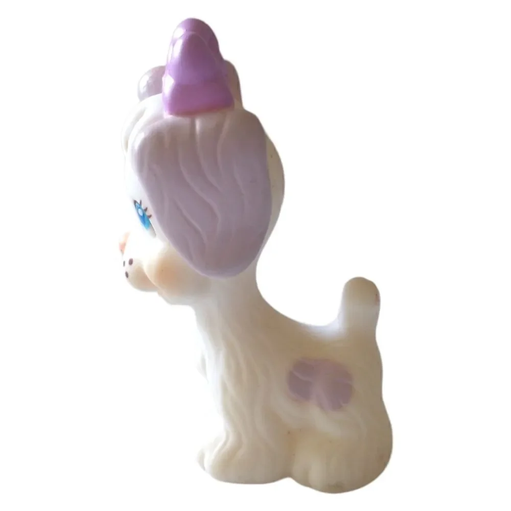 Quints Dog Puppy Vintage Purple White Vtg 1991 Dionne Quintuplets Replacement.‎